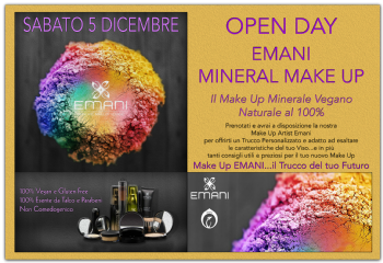 Open Day Emani Mineral Make Up - Dicembre 2015